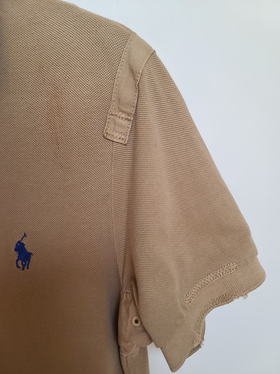 폴로 랄프로렌 2019ss 빈티지 디테일의 레어한 피케 티셔츠 상품이미지3