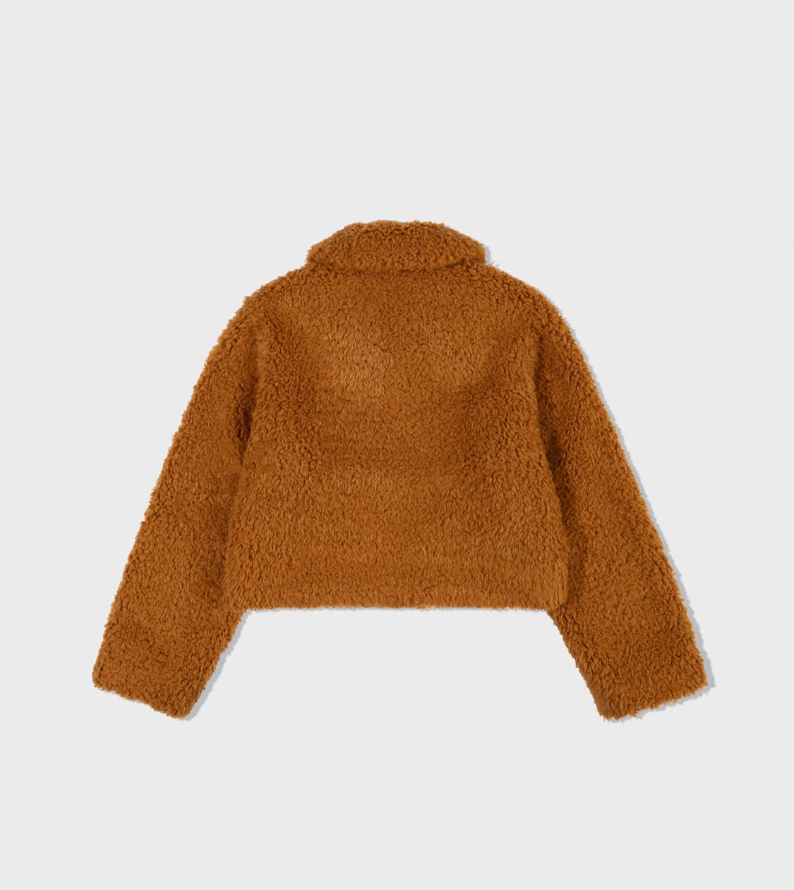 Lowclassic FLUFFY FUR JACKET_COGNAC 상품이미지6
