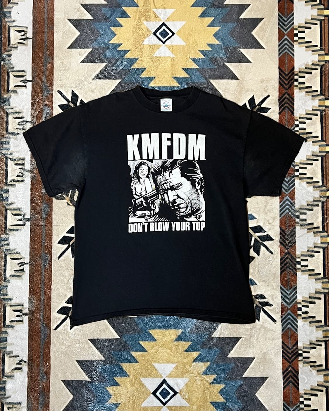 90's KMFDM Don't Blow Your Top Shirt 상품이미지2