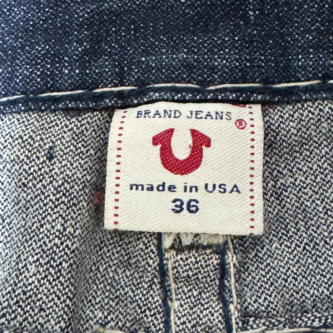 트루릴리전 조이 슈퍼티 플레어 부츠컷 데님팬츠 상품이미지8