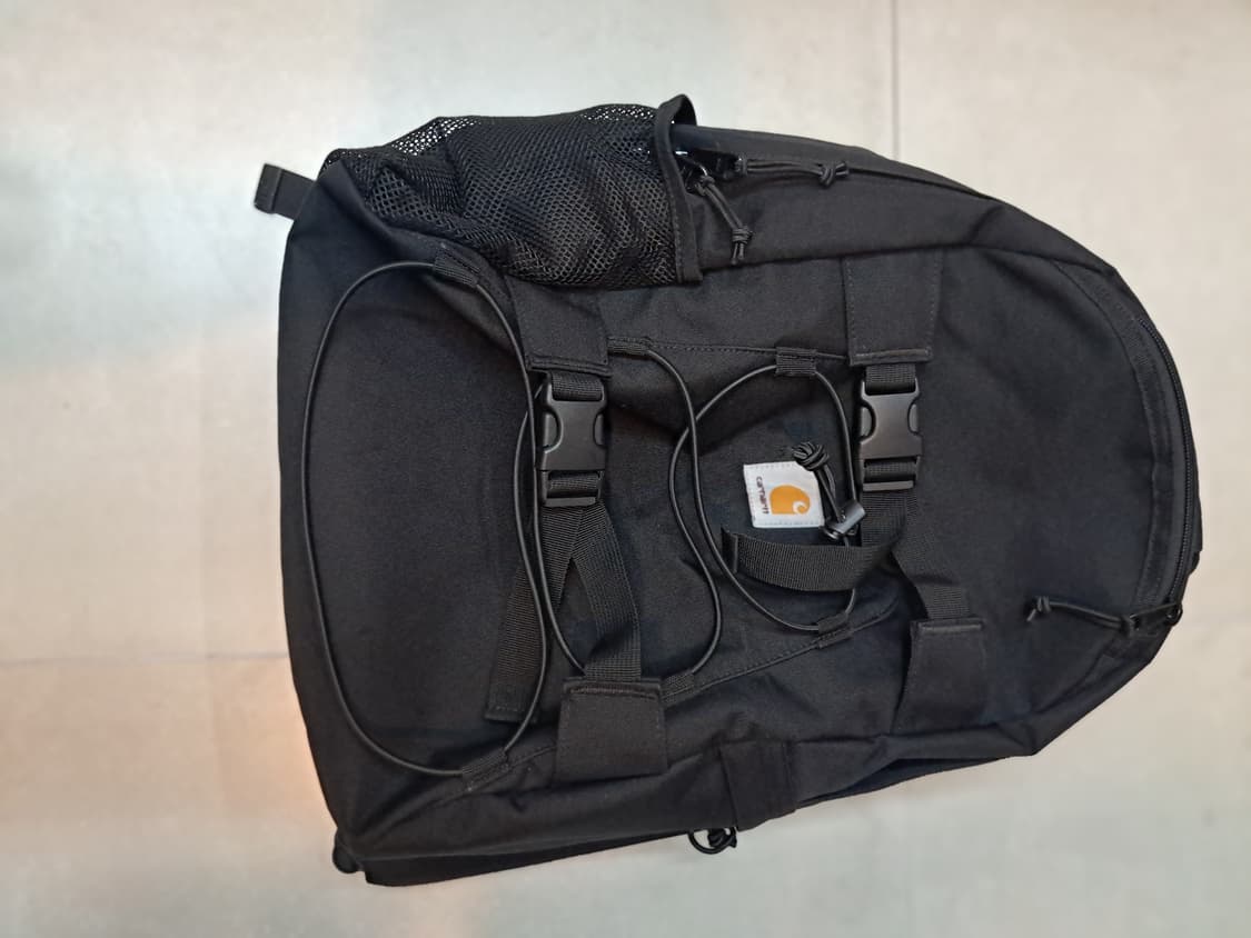 칼하트 킥플립 백팩 블랙 상품이미지1