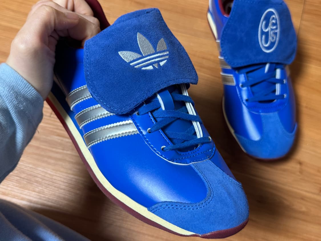 아디다스 예스아이씨 245 새상품 블루 상품이미지3