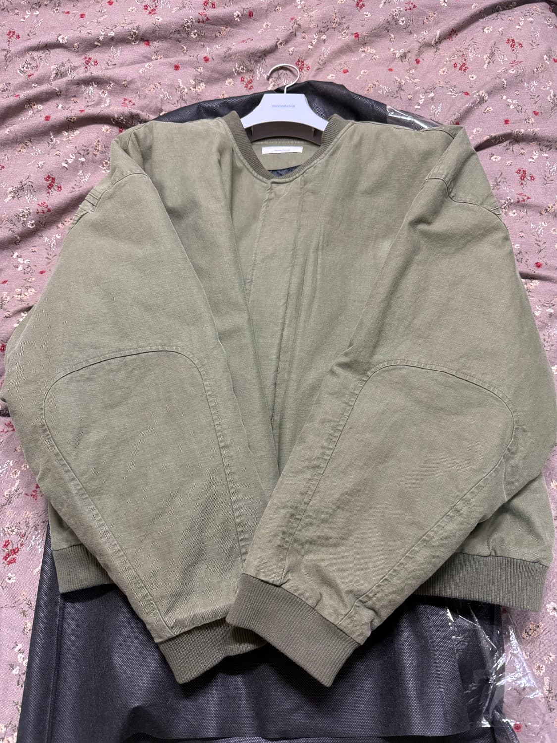 [os] 논노드 서퍼 다이 서지봄버 빈티지카키 상품이미지2