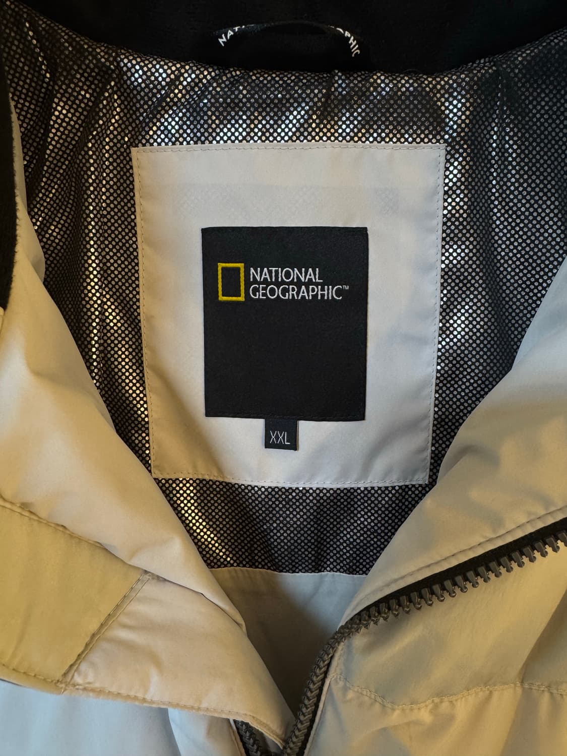 [2XL]내셔널지오그래픽 인피니움 구스다운 패딩 그레이 상품이미지4