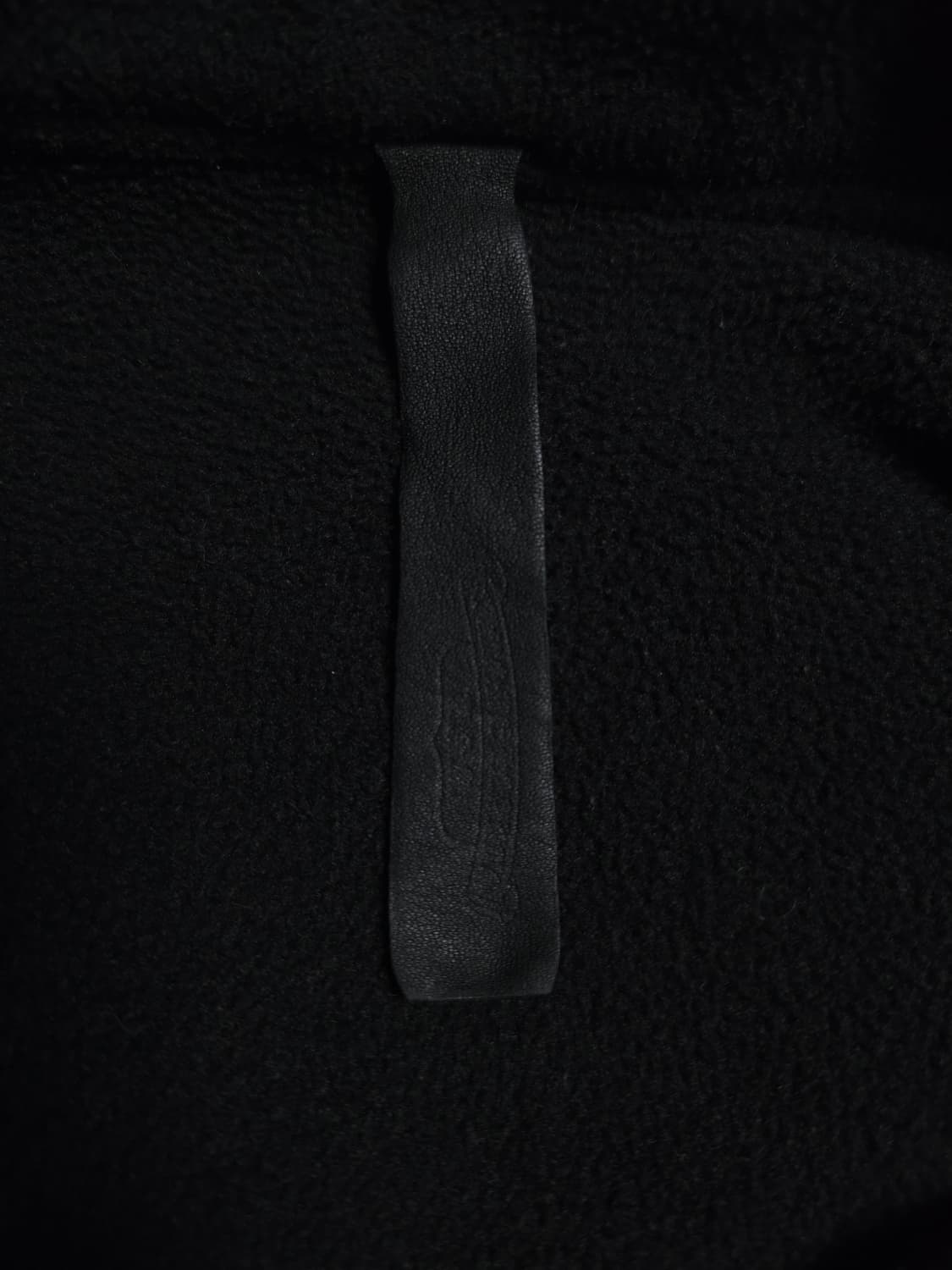 [L] 크롬하츠 홀스슈 반집업 하프집업 후리스 블랙 상품이미지6