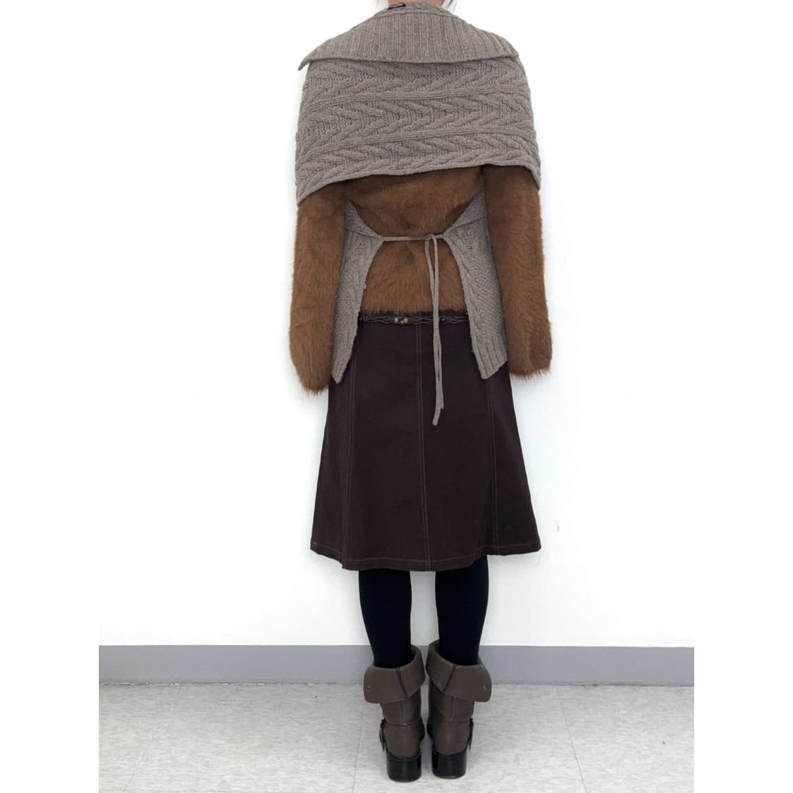 빈티지 히피 판쵸 케이프 망토 상품이미지3