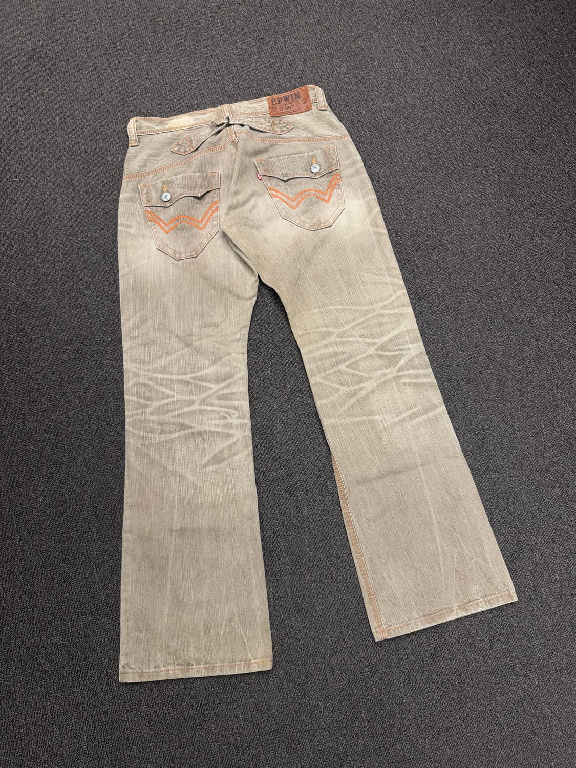 32)에드윈 빈티지 XVS411 빈티지 워싱 데님팬츠 상품이미지4