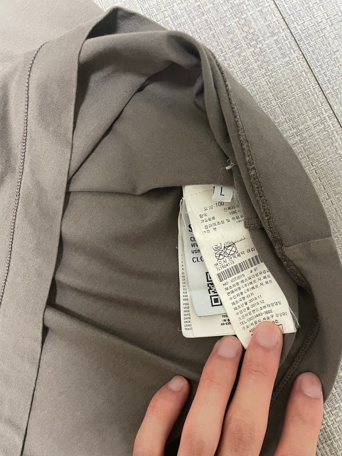 Stone Island 반팔 L 100 상품이미지2