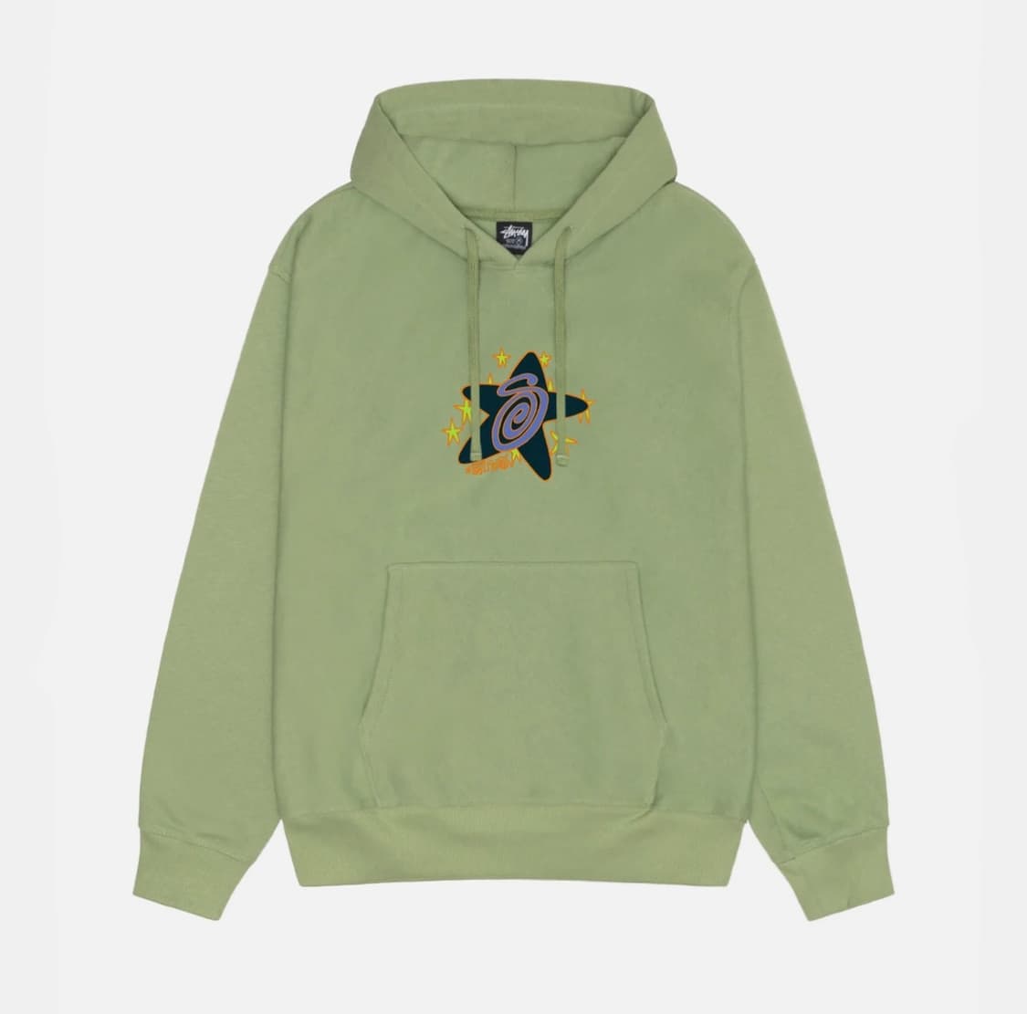 Stussy 스투시 갤럭시 후드 그린 상품이미지2