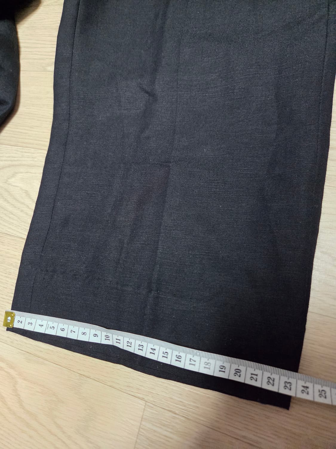 (미착용)POLO RALPH LAUREN 블랙 린넨 슬랙스 팬츠 상품이미지7