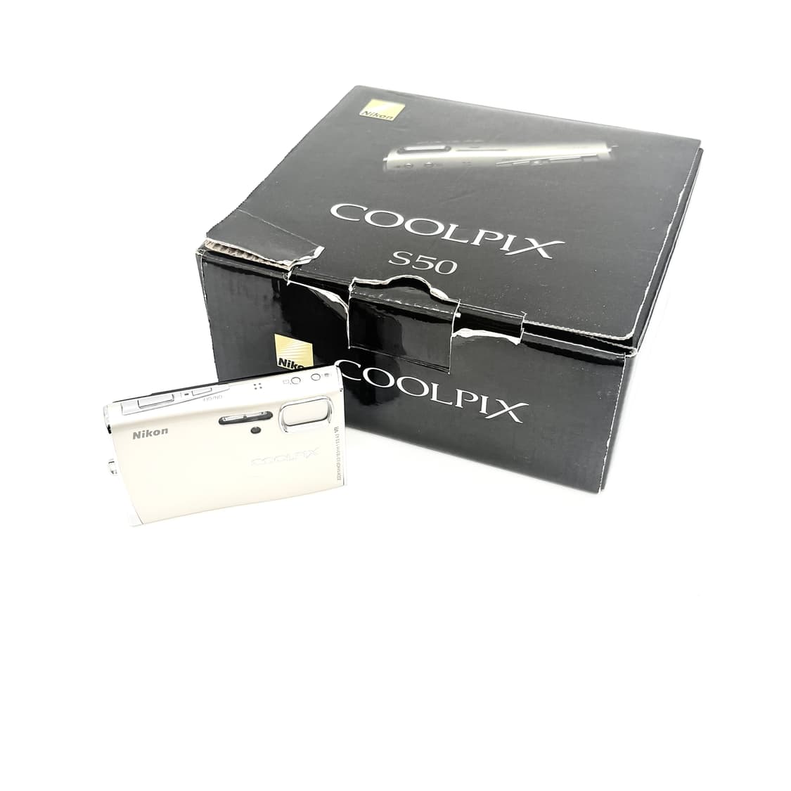 풀박스&필름색감!) Nikon CoolPix S50 디카 카메라 상품이미지7