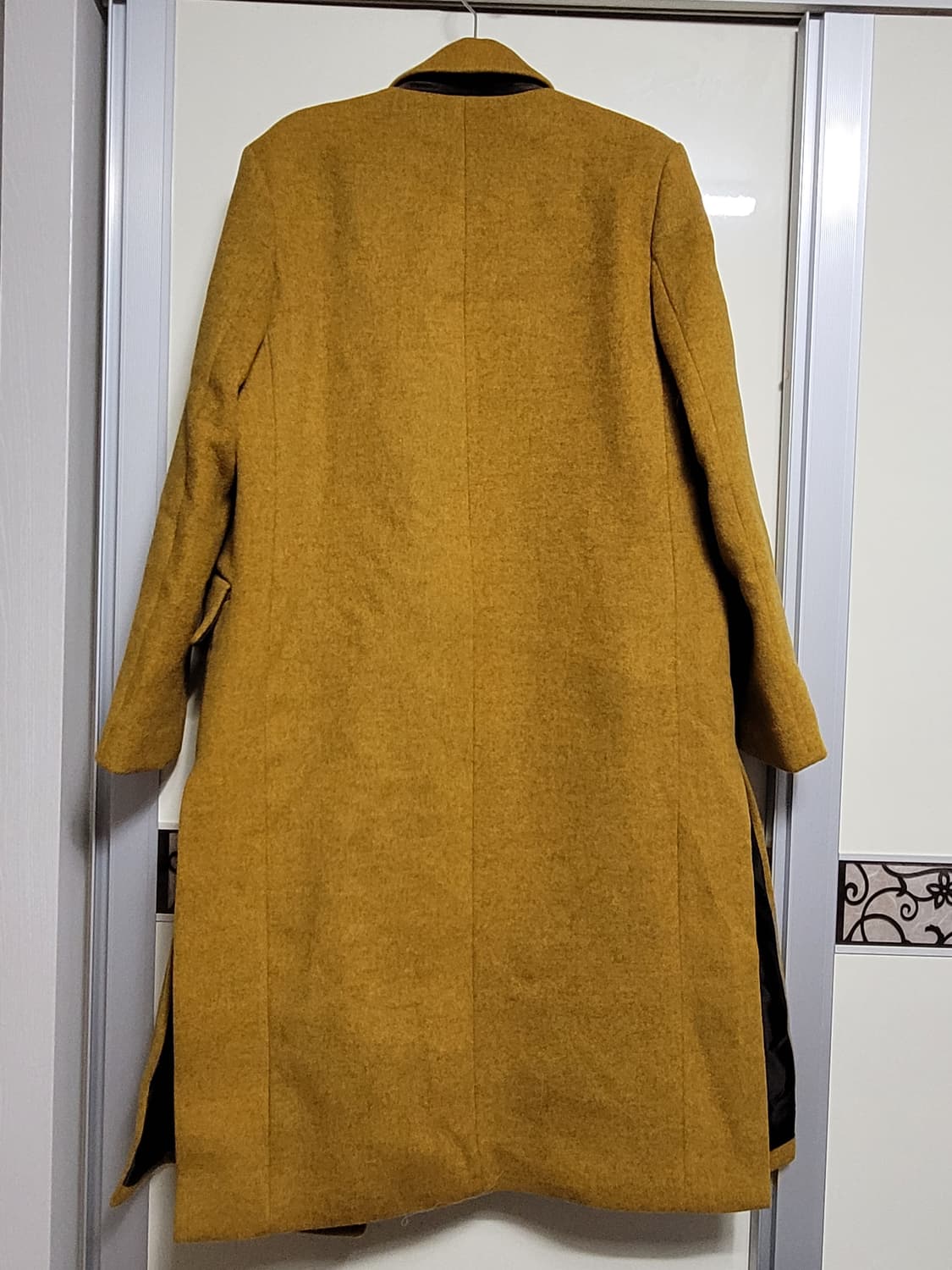 앤더슨벨 멜란지 알파카 맥시 코트 상품이미지3