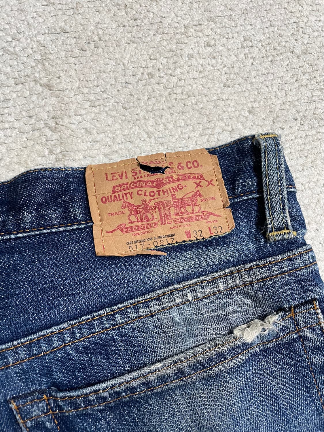 31) MADE IN USA 🇺🇸 99년도 리바이스 517 부츠컷 상품이미지8