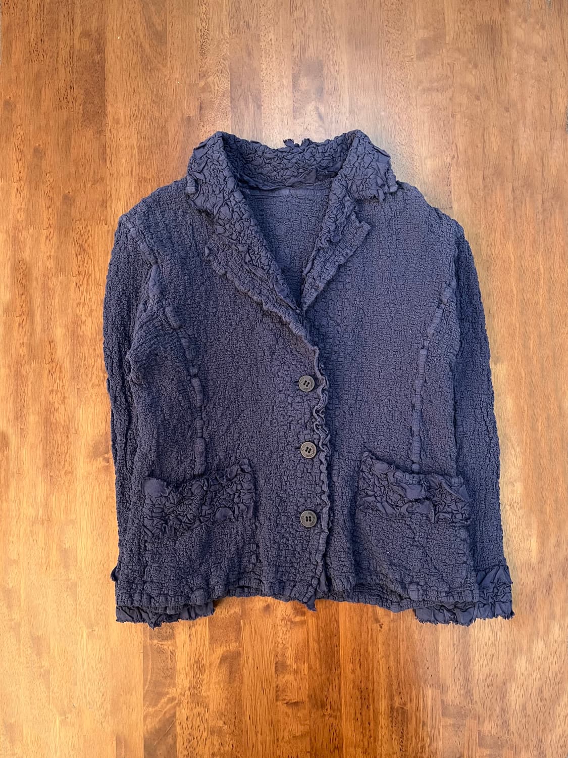 이세이 미야케 콜리플라워 주름 자켓 상품이미지1