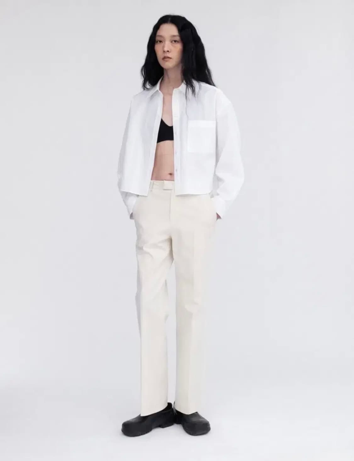 lfm cotton straight trousers 렉스핑거마르쉐 상품이미지3