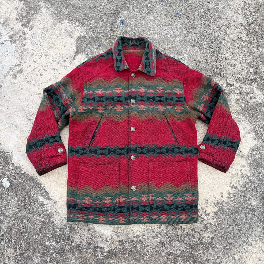 90s 나바호 빈티지 울 자켓 L 상품이미지1