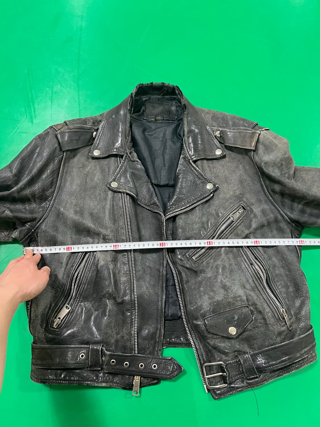 빈티지레더자켓 상품이미지5