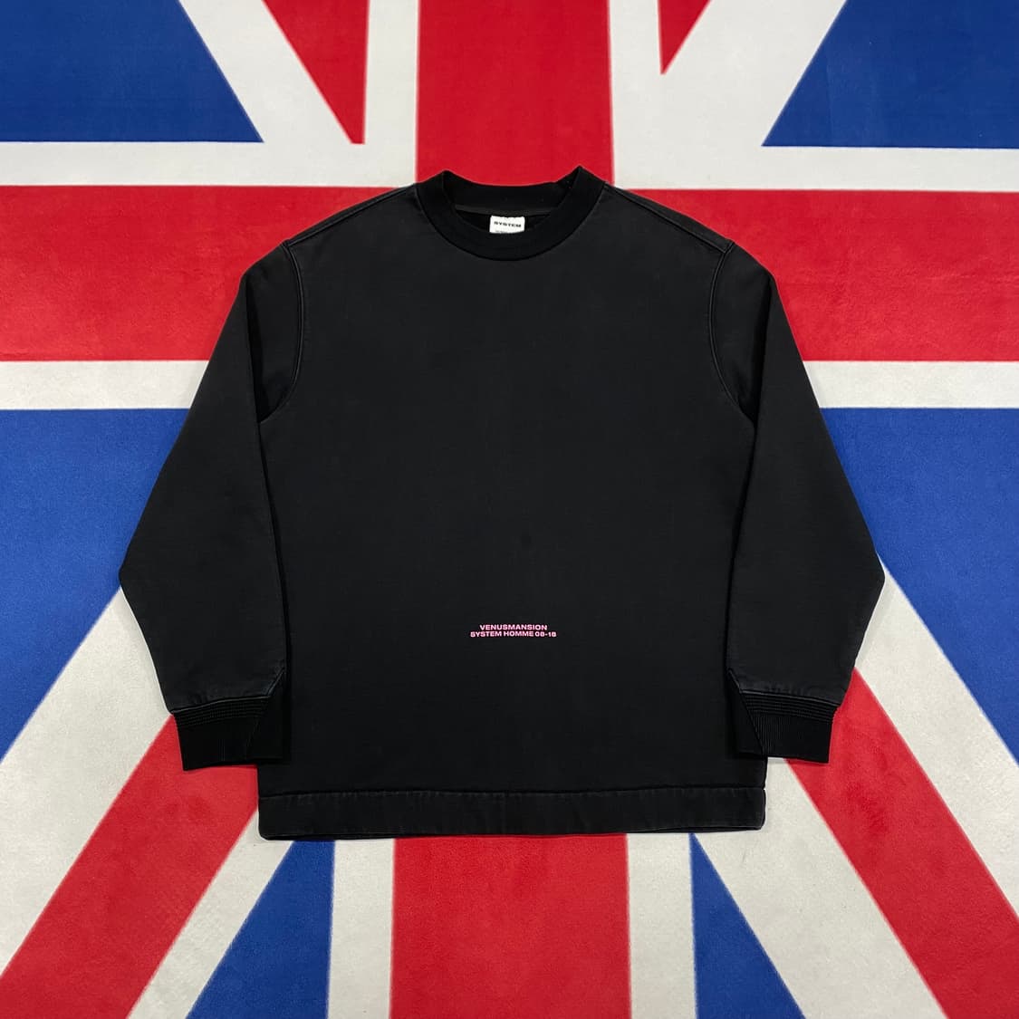 시스템 옴므x비너스맨션 오버핏 맨투맨 95 상품이미지2