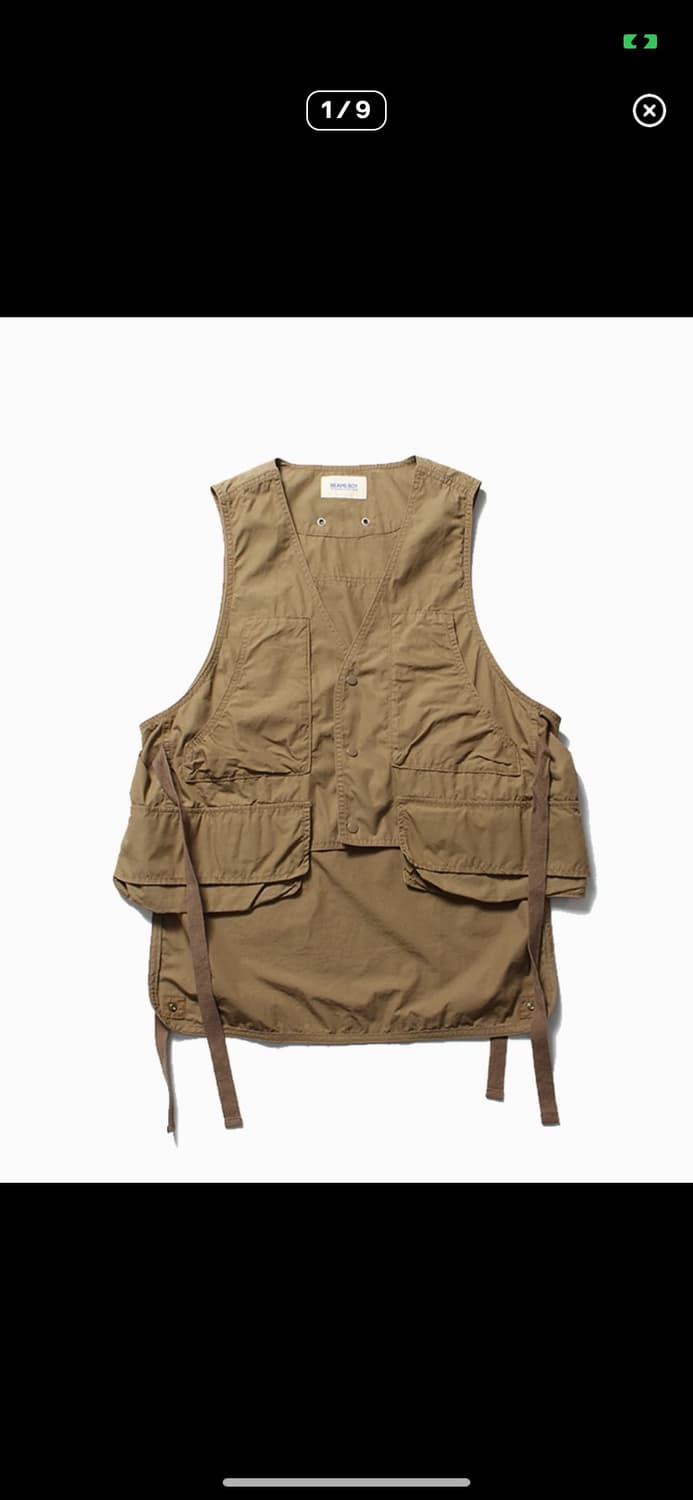 빔즈보이 헌팅/피쉬 베스트 상품이미지6