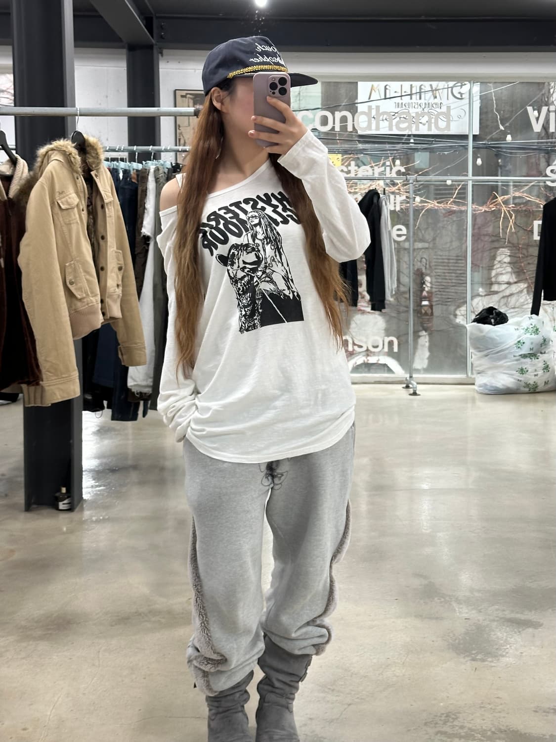 히스테릭글래머 Dizzy&Milky 롱슬리브 긴팔티 상품이미지4