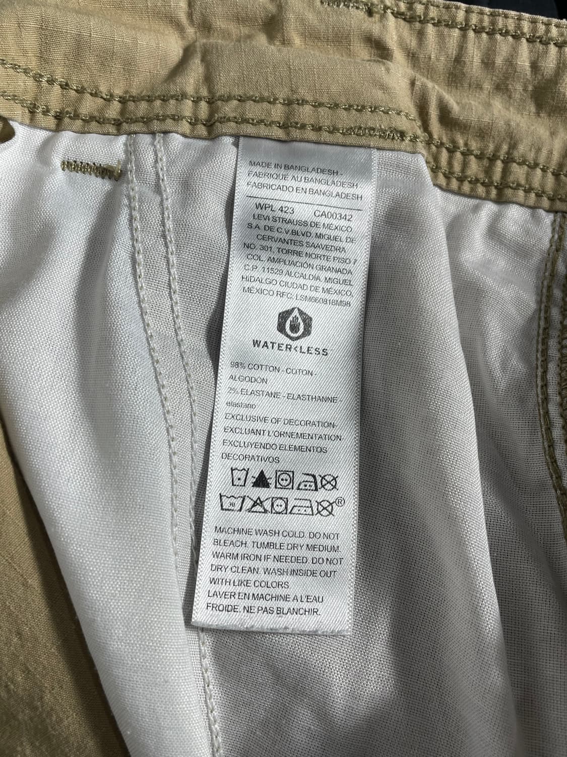 DENIZEN from Levi's 데니젠 카고 반바지 상품이미지5