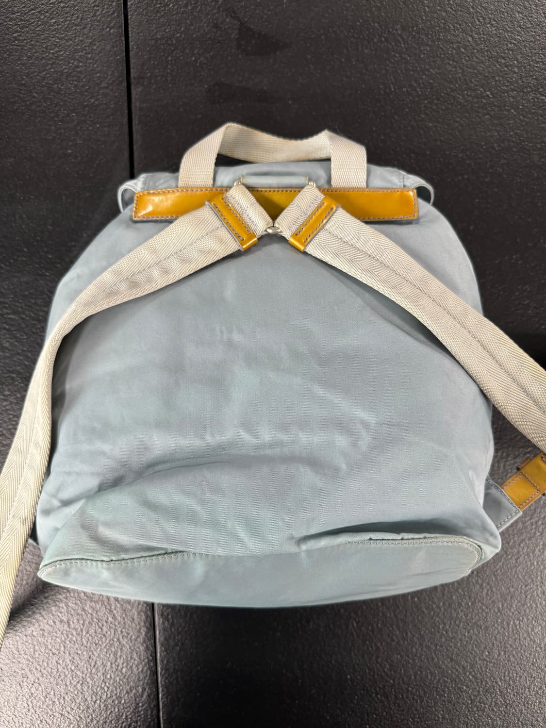 프라다 나일론 라이트 블루실버 백팩 상품이미지2