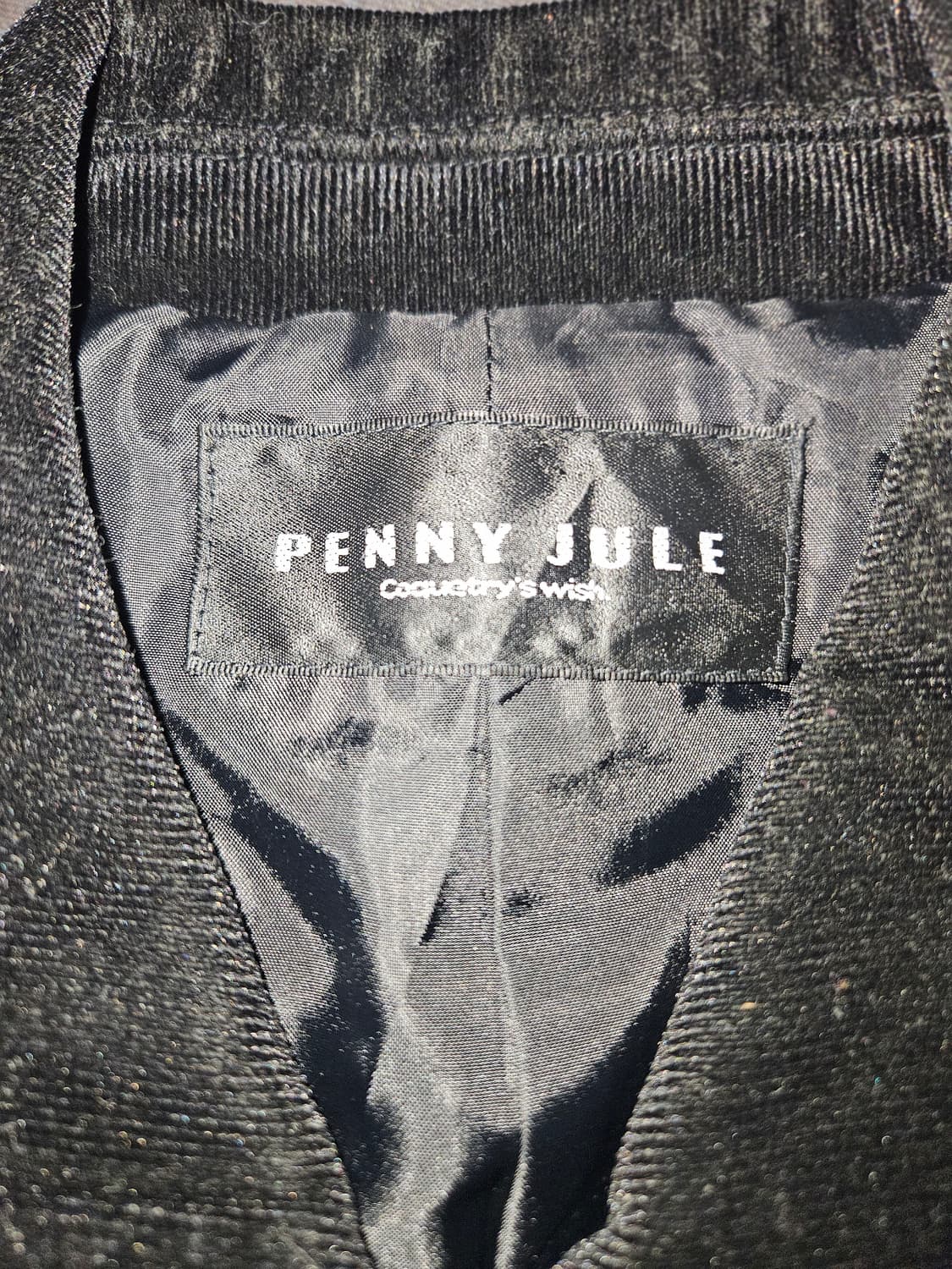 penny jule 윈터 블랙 코듀로이 자켓 상품이미지4