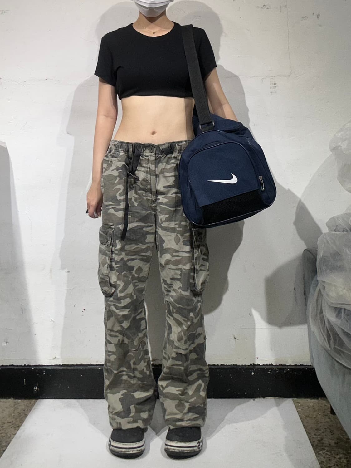 나이키 네이비 빅스우시 더플백 헬스 운동 가방 토트백  상품이미지2