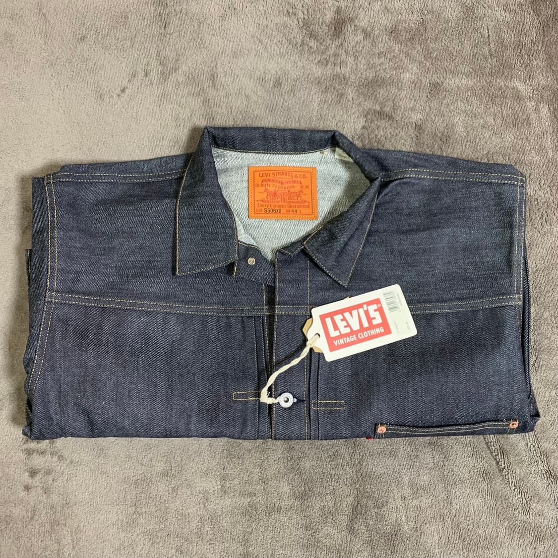 리바이스 LVC S506XX 1944  대전판 자켓  상품이미지1