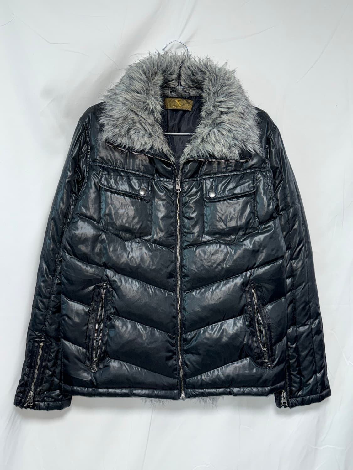 Xfrm faux fur collar two-way down jacket 상품이미지1
