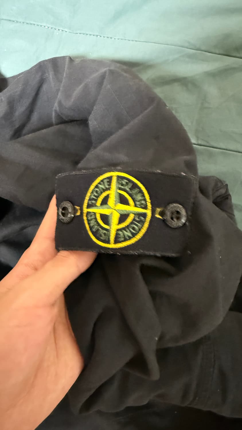 스톤아일랜드 코튼 립스탑 스목 쿼터 아노락 집업 L 상품이미지5