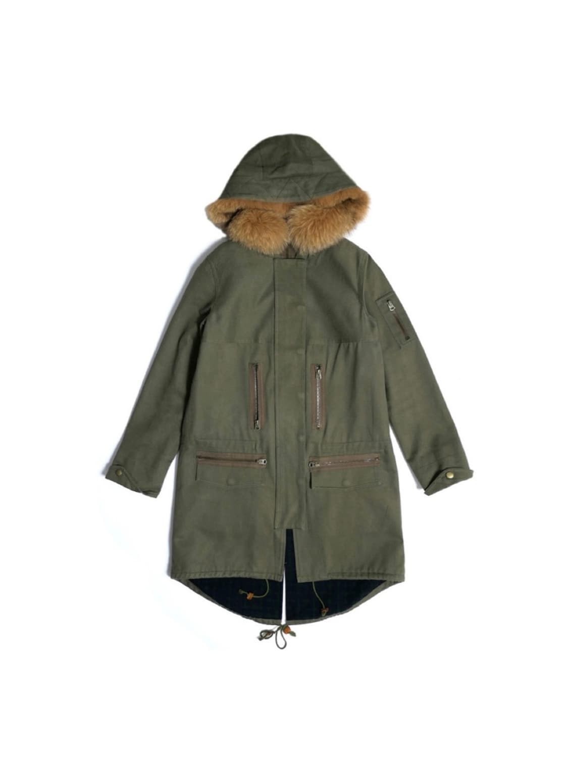 Laula fox fur field Jacket 상품이미지1