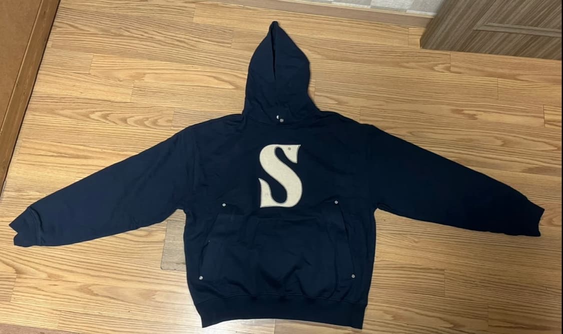 세터 아플리케 후드 XL  상품이미지3