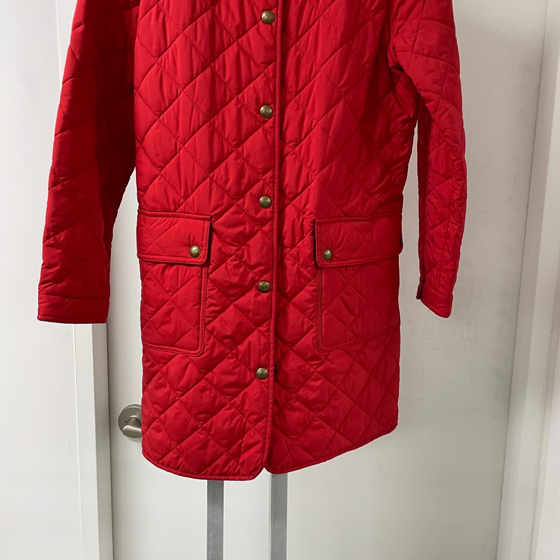 폴로 랄프로렌 레드 롱 퀄팅 자켓 XL16(W) 상품이미지3