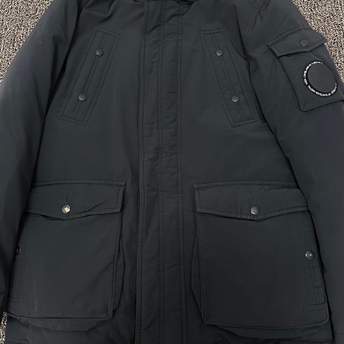 AMADABLAM 아마다블람 덕다운 패딩 점퍼 블랙 100(L) 상품이미지3