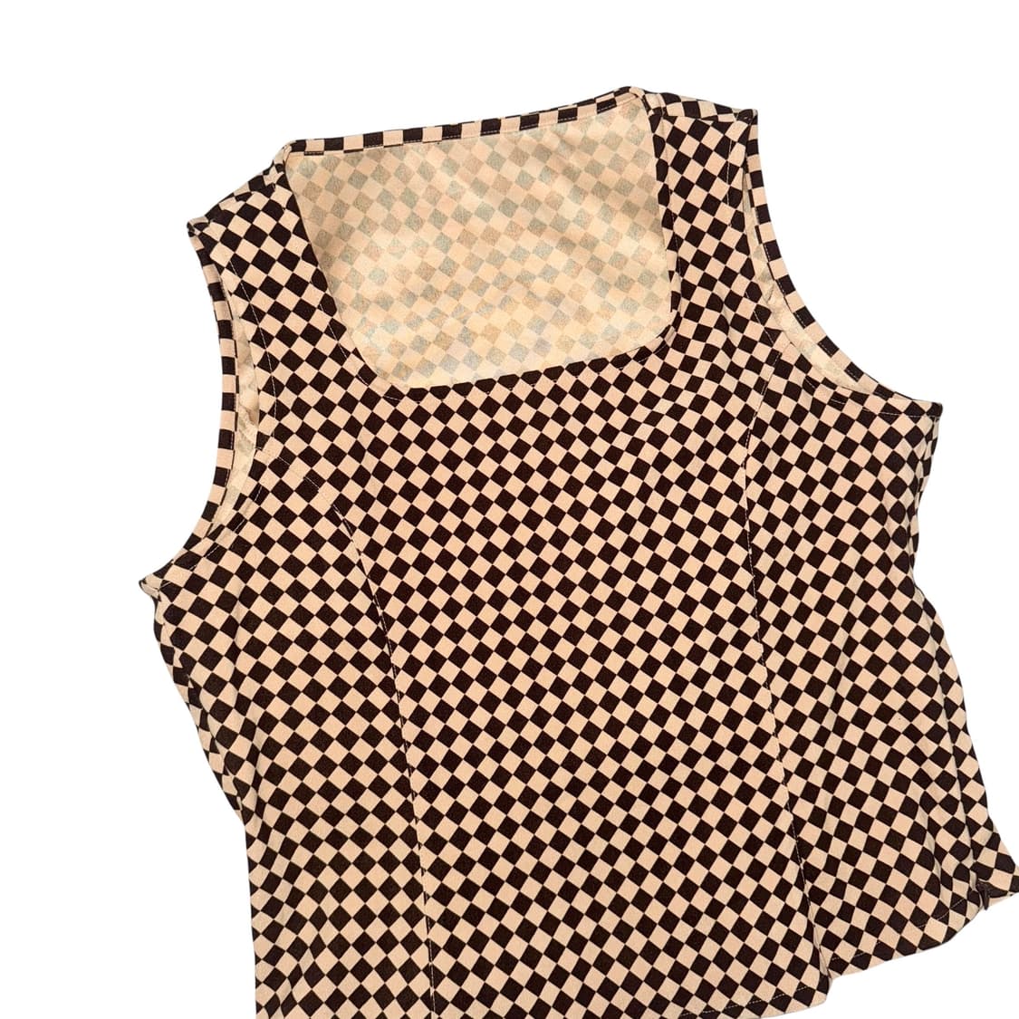 Brown Mono Sleeveless 상품이미지4