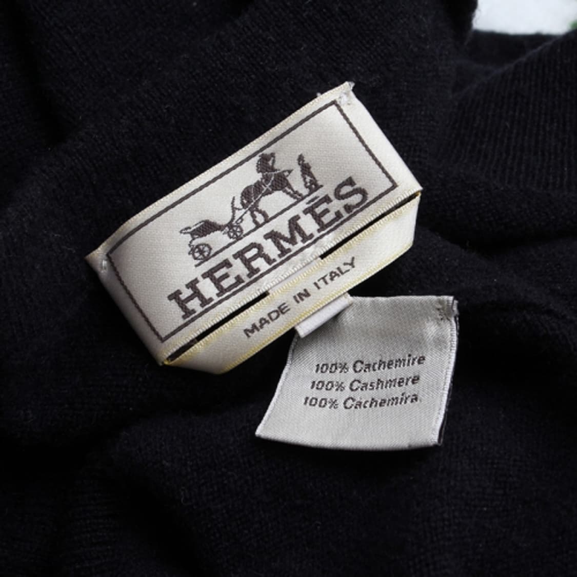 에르메스 미드나잇블루 캐시미어 남성 니트 상의 100 상품이미지3