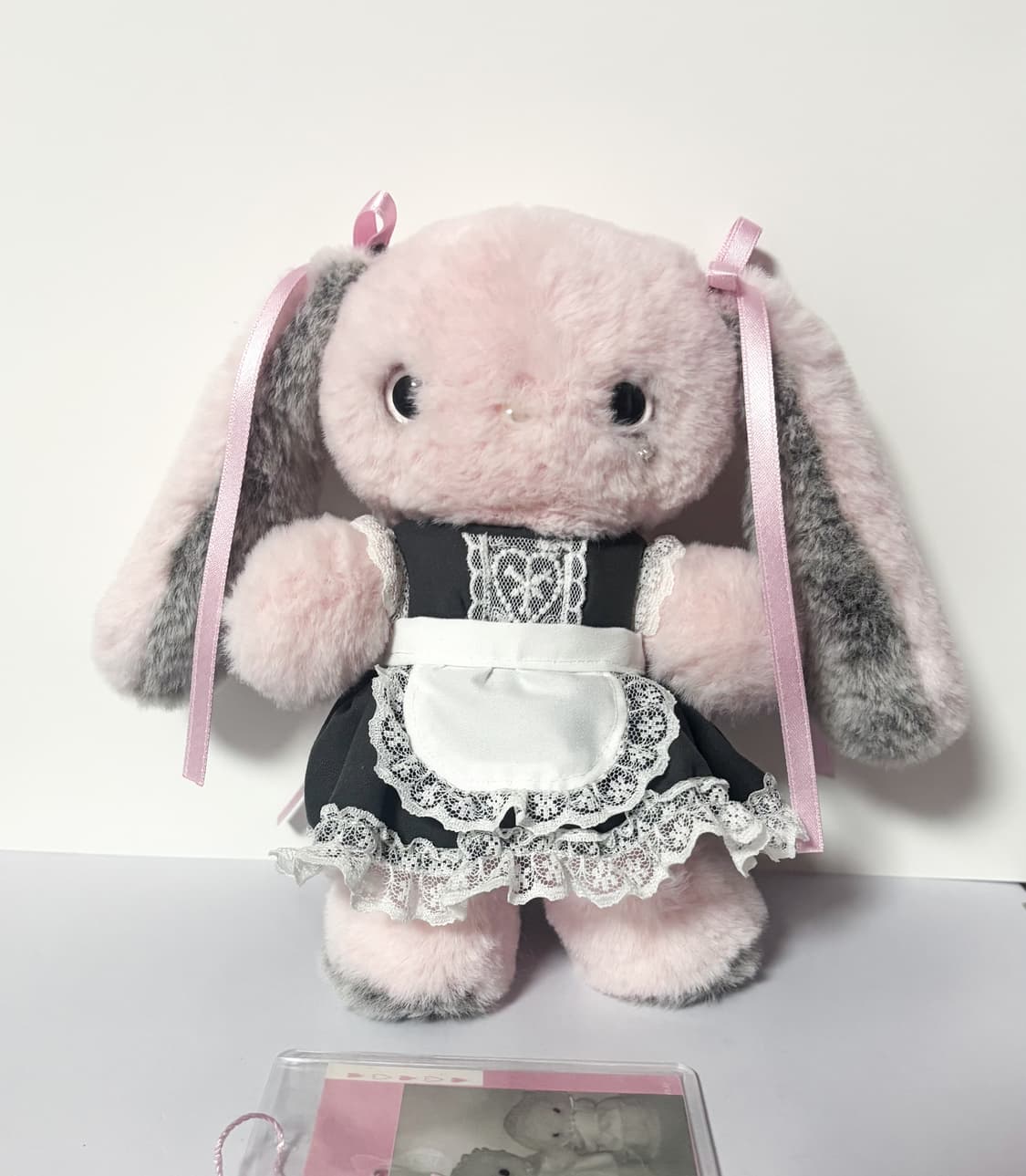 유키야 Yukiya 20cm 토끼 (핑크라벨) 핸드메이드 인형 상품이미지3