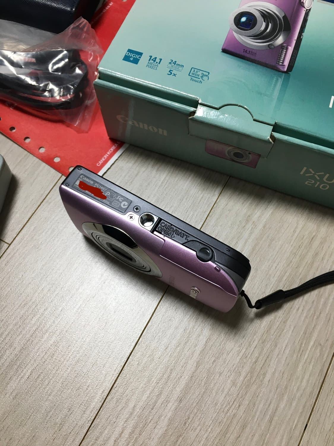 캐논 익서스 210 (IXUS 210) 핑크 상품이미지5