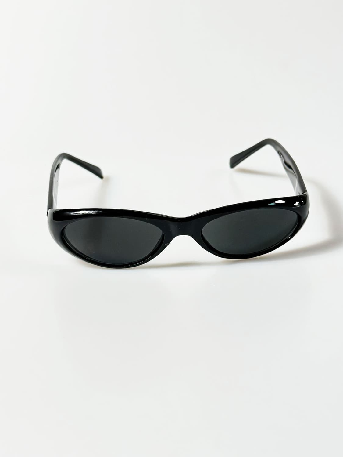 FIRE GAS 블랙 볼드 오벌 프레임 빈티지 선글라스 상품이미지1