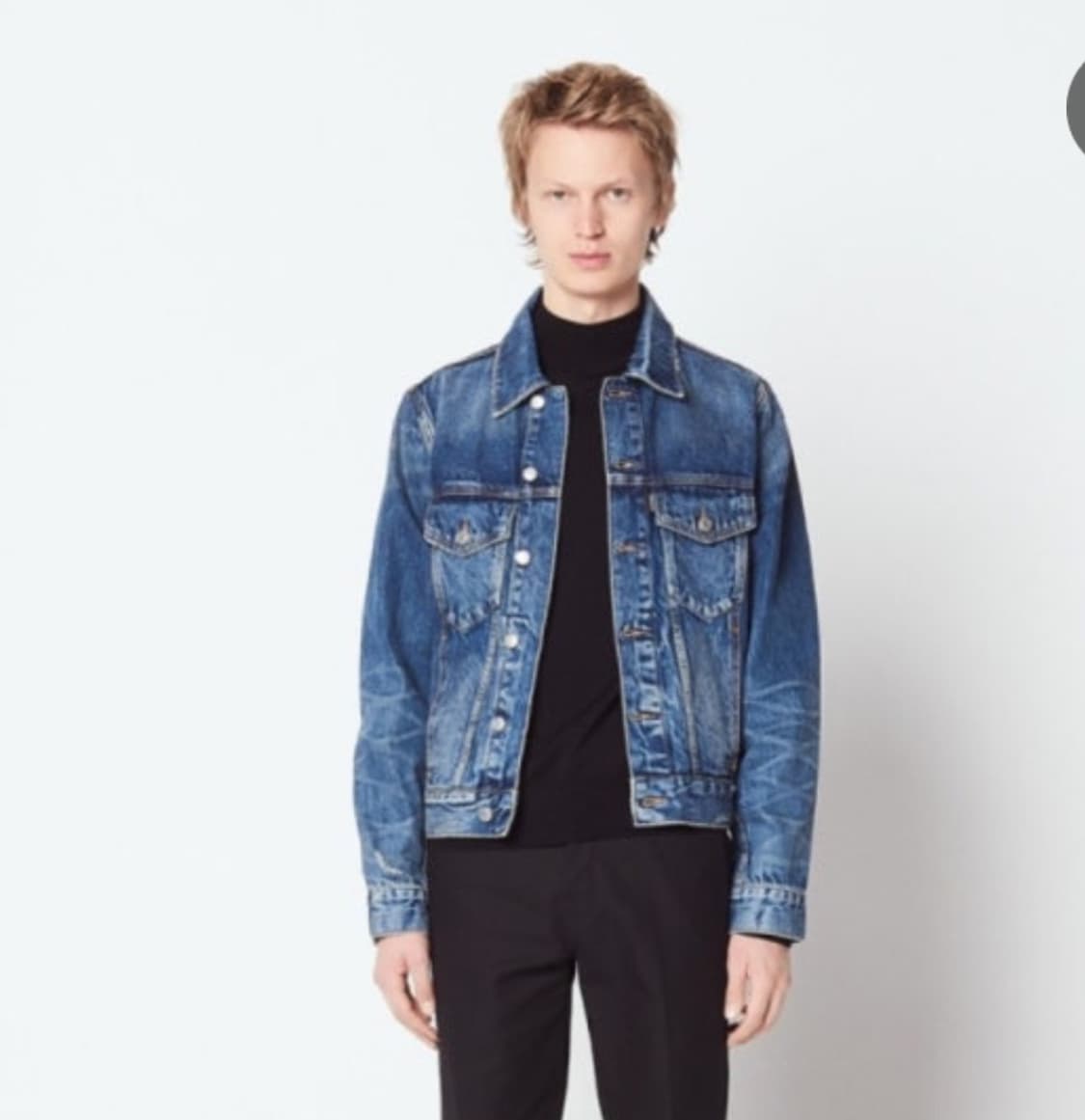 산드로 Sandro 데님 청자켓 상품이미지4