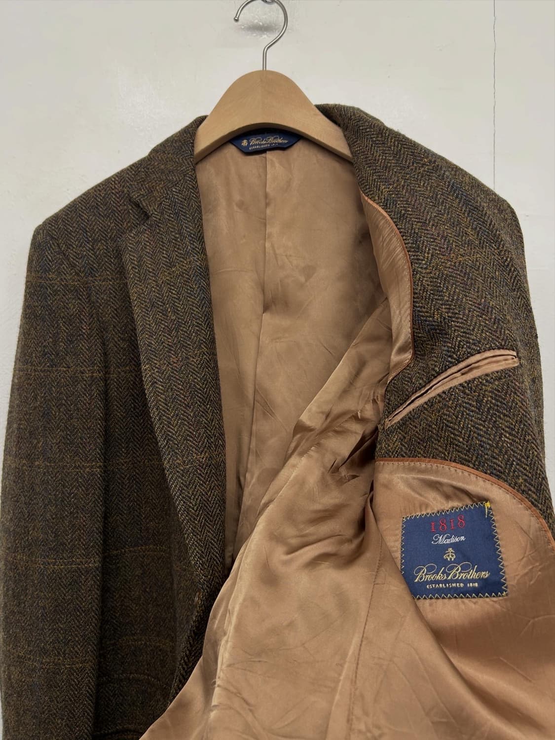 브룩스 브라더스 헤리스트위드 울 자켓 상품이미지6