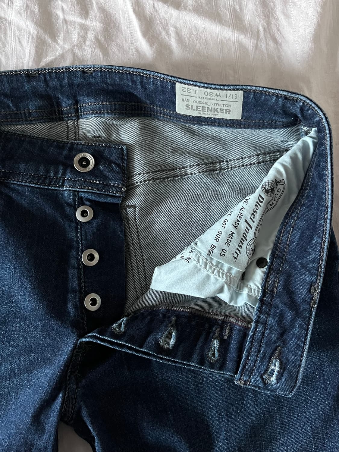 Diesel Button Fly Denim 상품이미지5