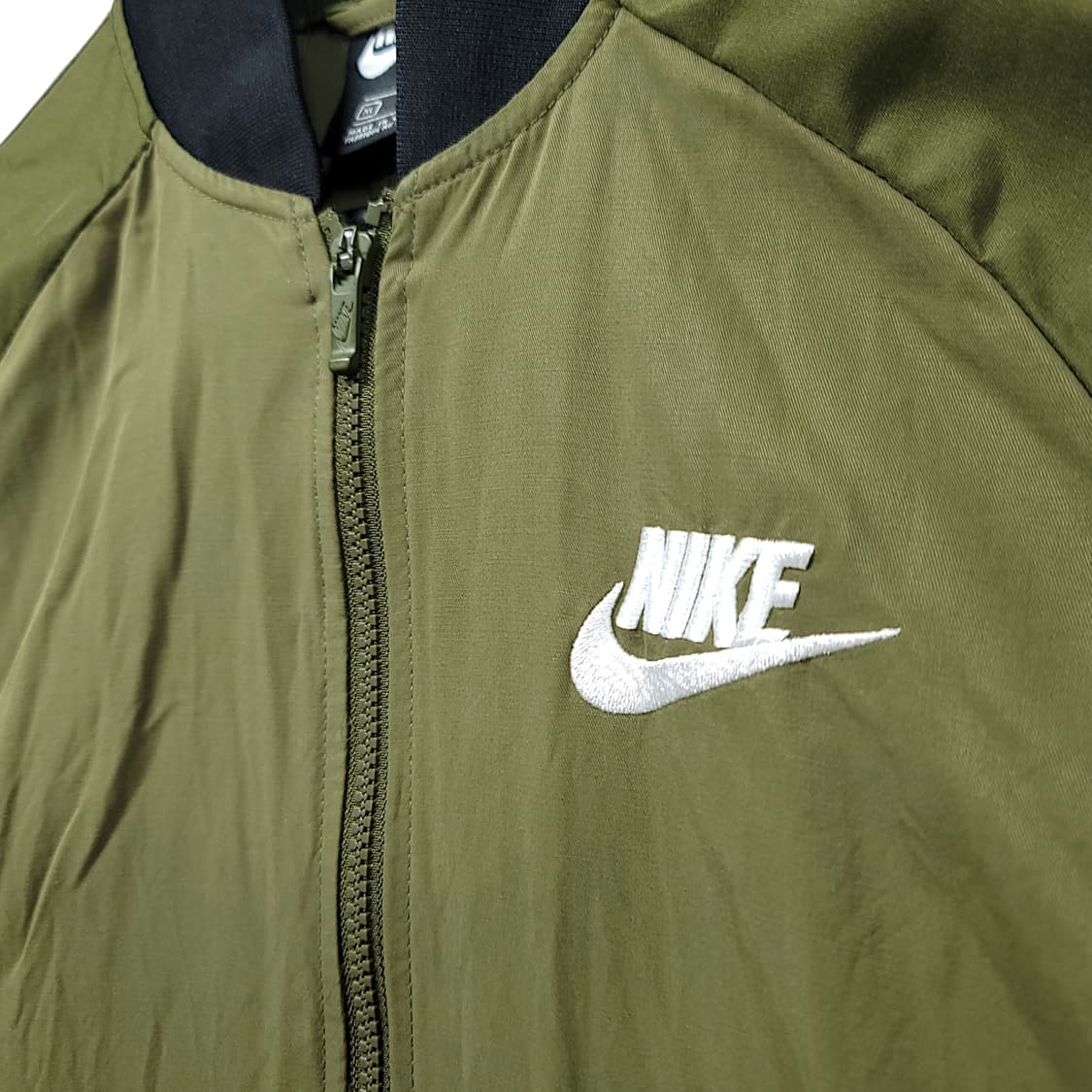 [XL] 나이키 카키 우븐 플레이어스 봄버 자켓 상품이미지4