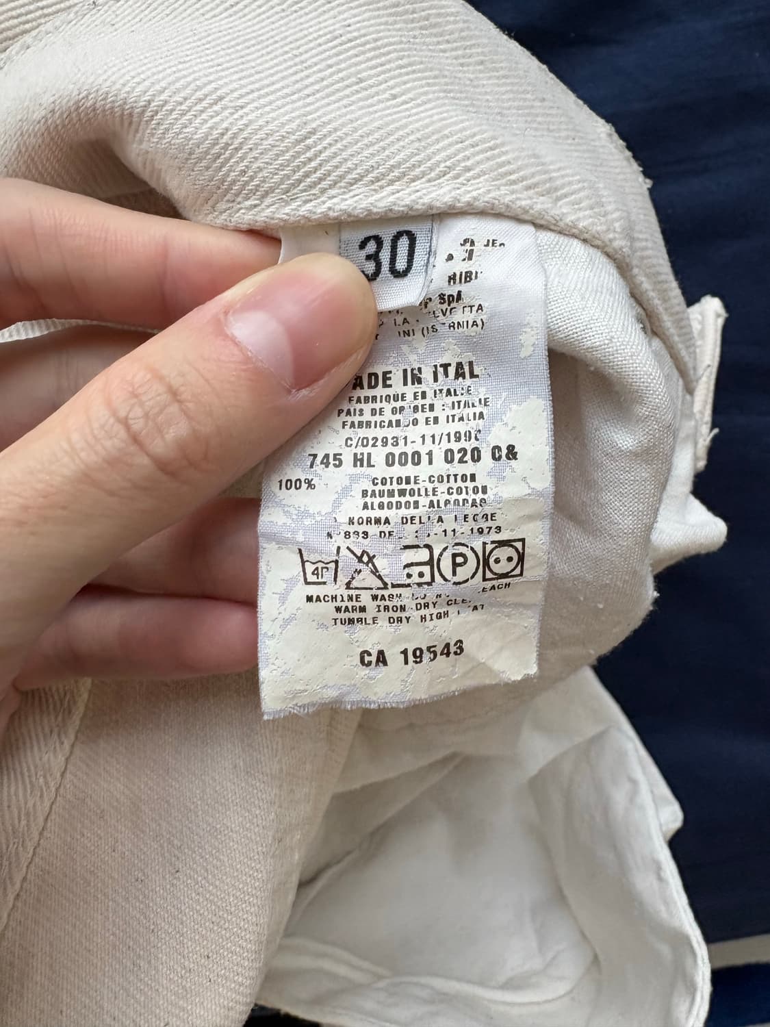 (30) 헬무트랭 본인기 98AW 번드 진 상품이미지6