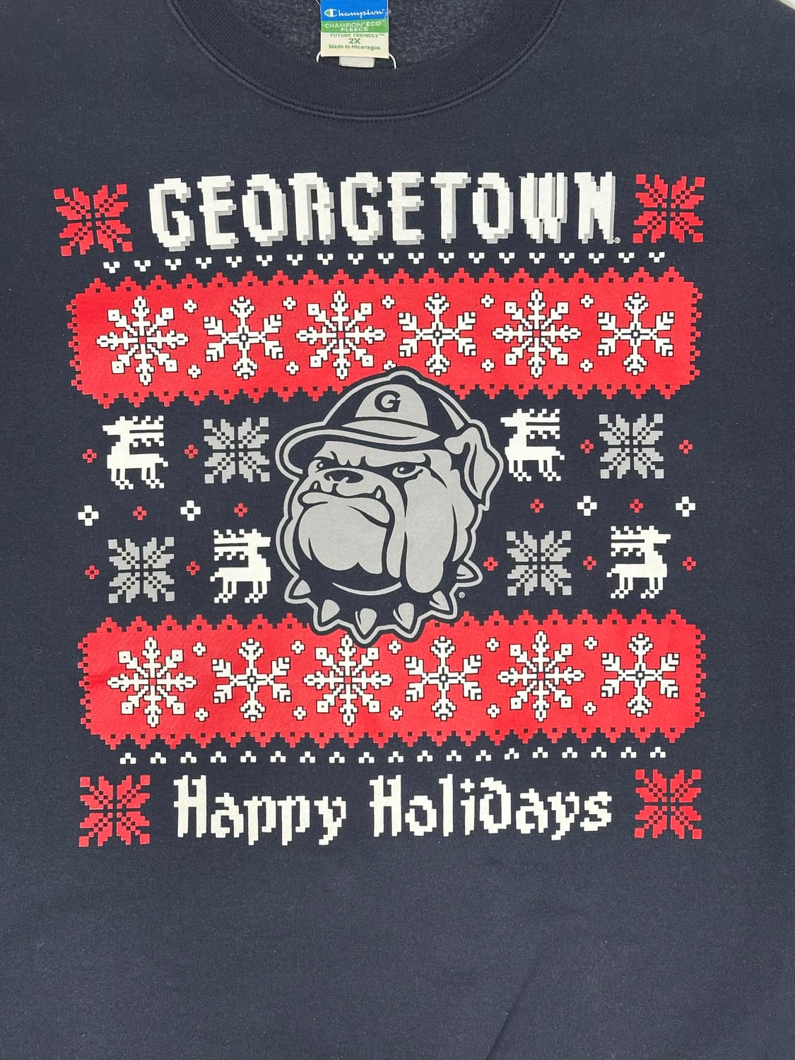 Champion Georgetown Holiday Sweatshirt 상품이미지3