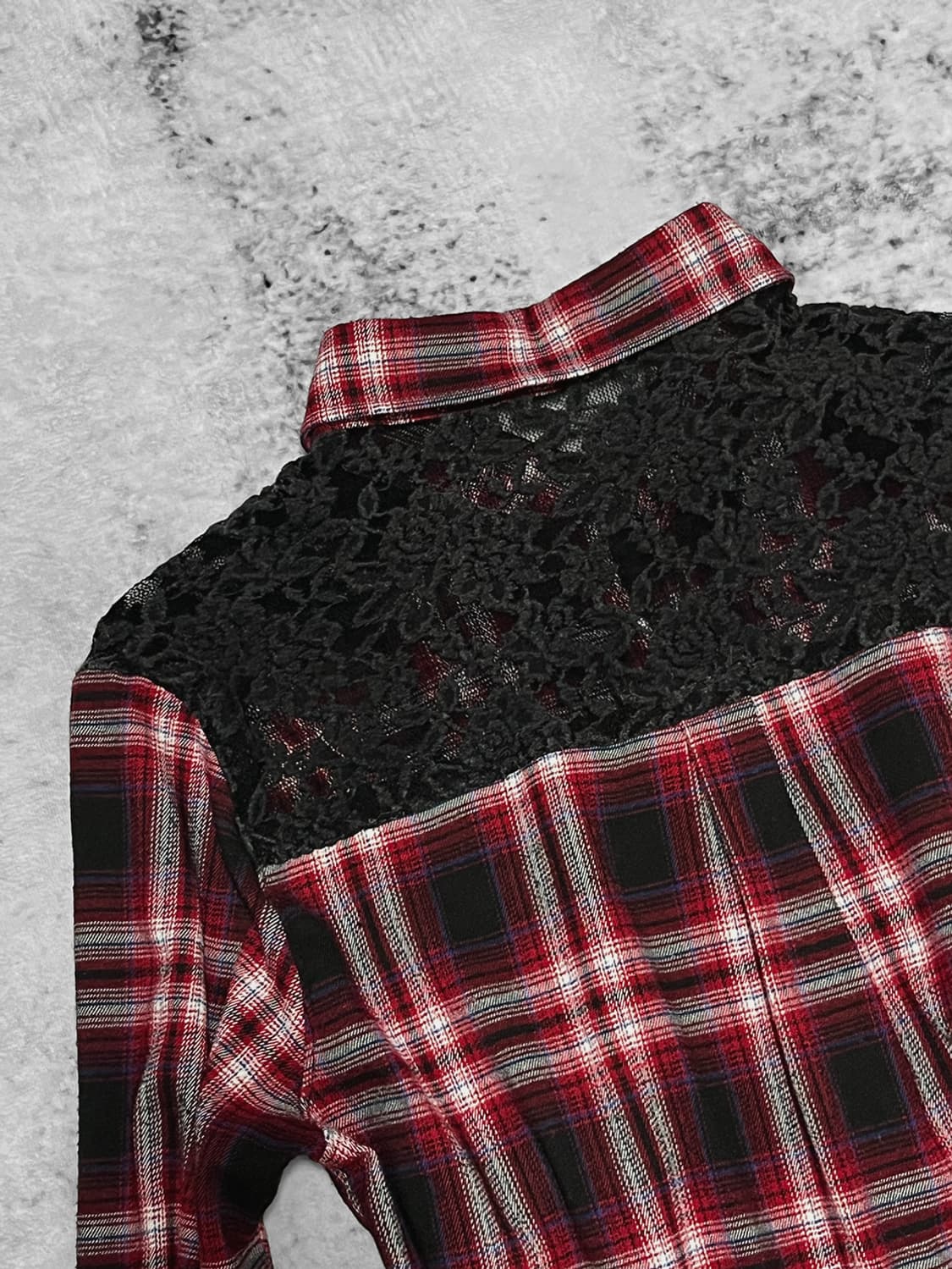 (cecil mcbee)00s shoulder punk flannel  상품이미지6