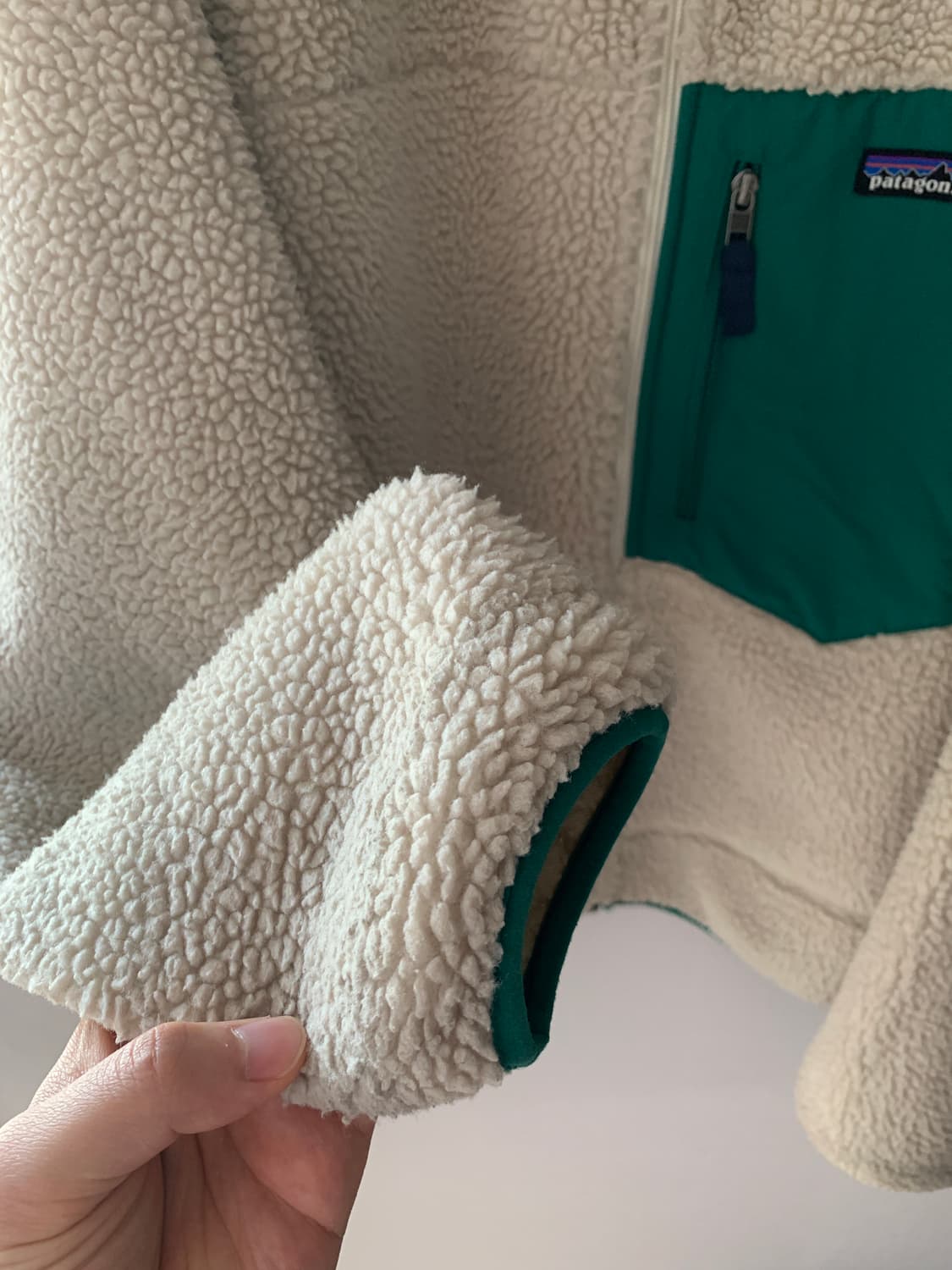 파타고니아 레트로x 후리스 레전드그린 L 판매 상품이미지3