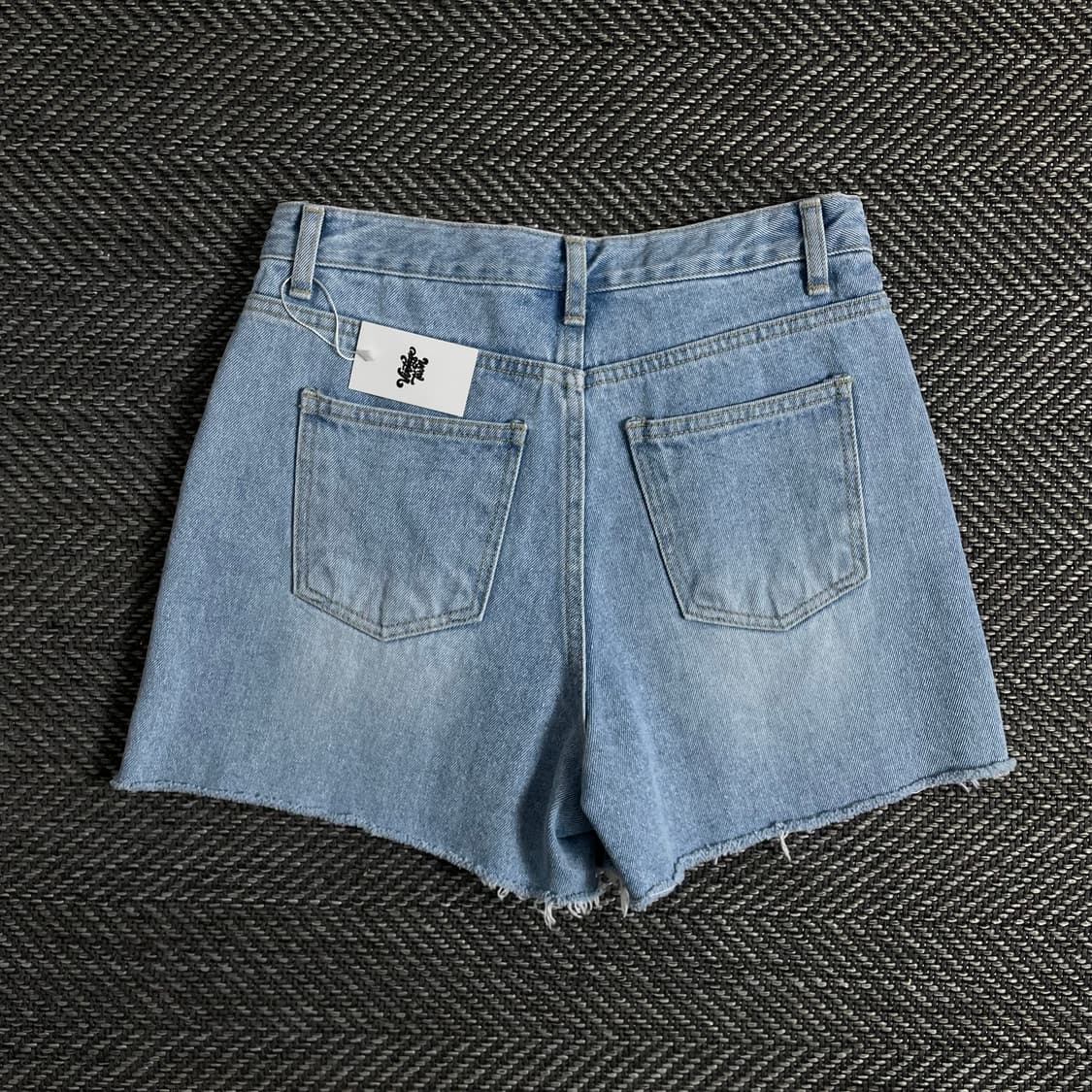 빈티지 우먼스 커팅 데님 쇼츠o 2938 상품이미지3