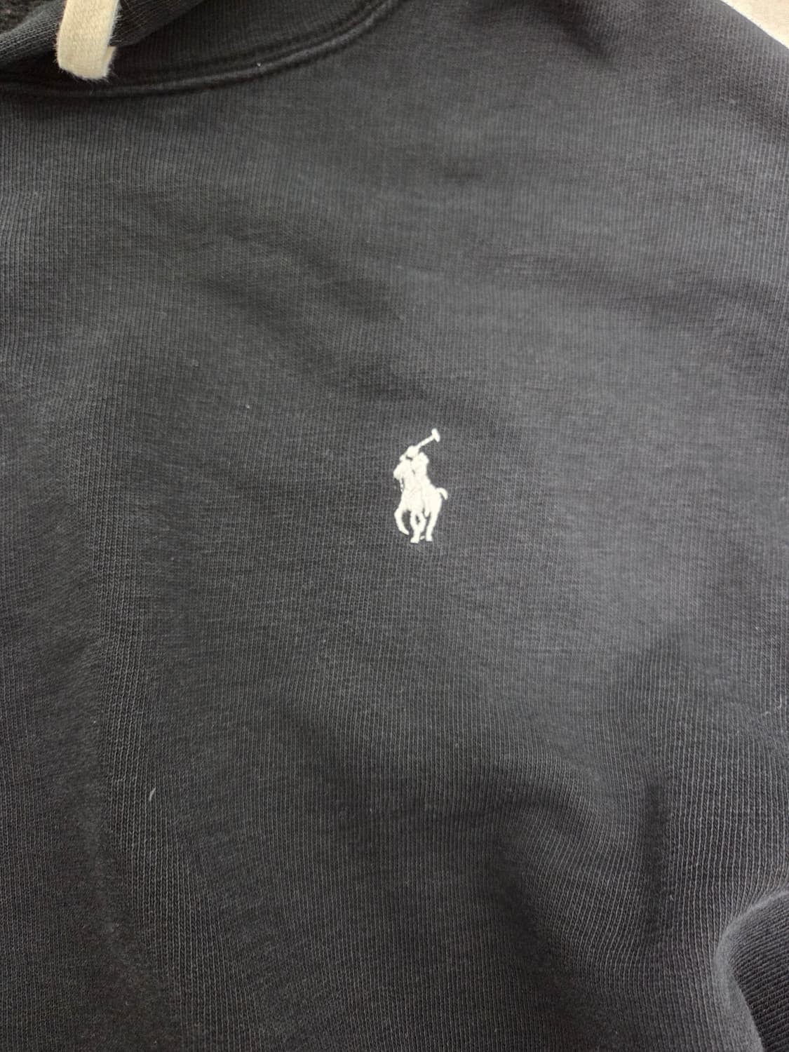 폴로 랄프로렌 블랙 후드티 상품이미지3